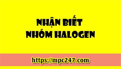 Cách nhận biết nhóm Halogen, hóa học phổ thông 3