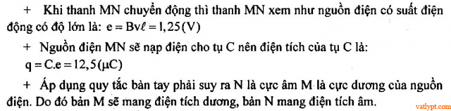 Bài tập suất điện động cảm ứng của khung dây chuyển động