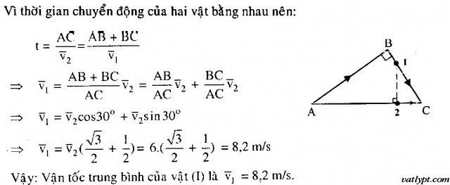 Bài tập qui về chuyển động thẳng đều để giải 31