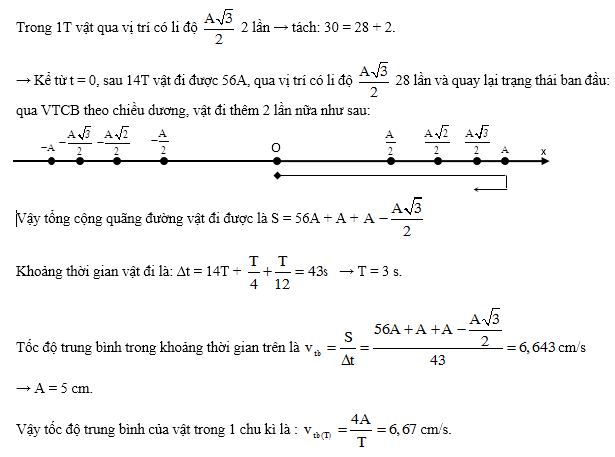 Tốc độ dao động điều hòa, vật lí lớp 12 17