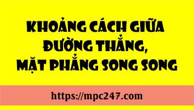 Khoảng cách giữa đường thẳng, mặt phẳng song song 35