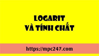 Lôgarit và tính chất của Logarit 33
