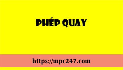 Phép quay, toán phổ thông 3