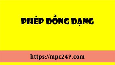 Phép đồng dạng, toán phổ thông 3