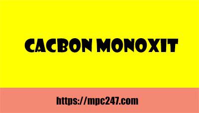 Cacbon monoxit, hóa học phổ thông 3