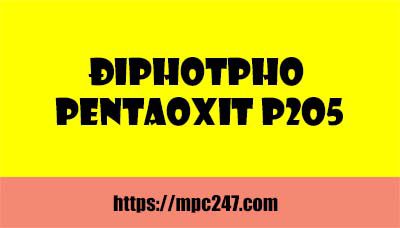 Điphotpho pentaoxit, hóa học phổ thông 3