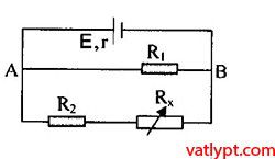 Bài tập công suất cực đại, cực trị định luật Ôm 71