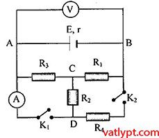 Bài tập công suất cực đại, cực trị định luật Ôm 79