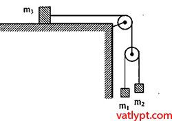 Bài tập định luật II Newton hệ vật, vật lí 10 105