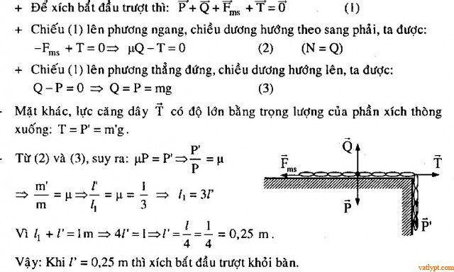 Bài tập định luật II Newton hệ vật, vật lí 10 120