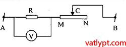 Định luật ôm cho đoạn mạch chứa điện trở, biến trở, vật lí 11 310