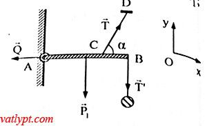 Bài tập Momen lực, quy tắc Momen lực, vật lí lớp 10 101