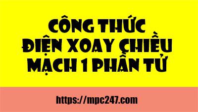 Công thức điện xoay chiều mạch một phần tử, vật lí 12 3