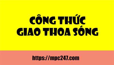 Công thức giao thoa sóng, vật lí 12 21