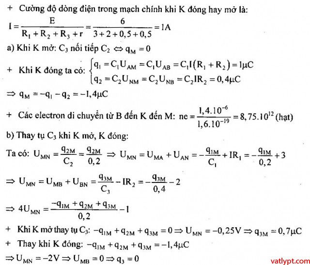 Định luật Ôm cho đoạn mạch chứa tụ điện 95