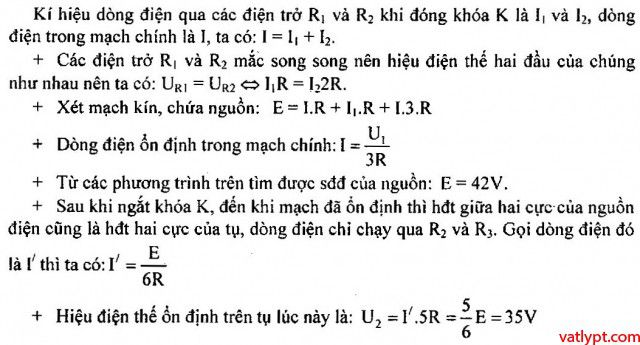 Định luật Ôm cho đoạn mạch chứa tụ điện 55