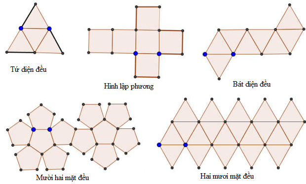 Khối đa diện đều, Phép vị tự 7