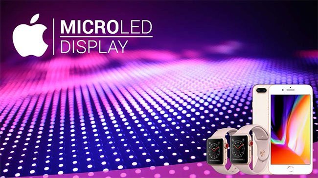  Màn hình MicroLED.
