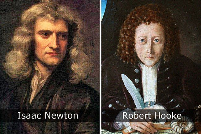 Cuộc đối đầu của Newton và Hooke đã góp phần giúp mọi người hiểu về trọng lực.