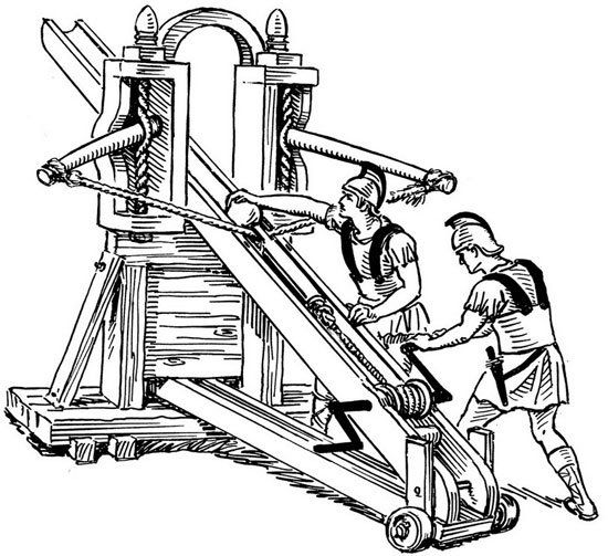 Ballista có một phiên bản chuyên dùng cho nhiệm vụ công thành