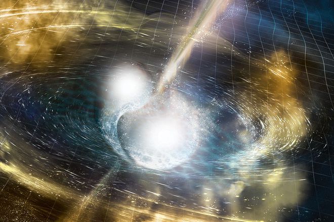 Hai ngôi sao neutron va vào nhau với tốc độ kinh hoàng chứng minh lời tiên tri của Einstein hơn 100 năm trước 13