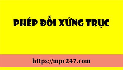 Phép đối xứng trục, toán phổ thông 3
