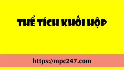 Thể tích khối đa diện - thể tích khối hộp 69
