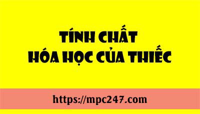 Tính chất hóa học của thiếc, hóa học phổ thông 3