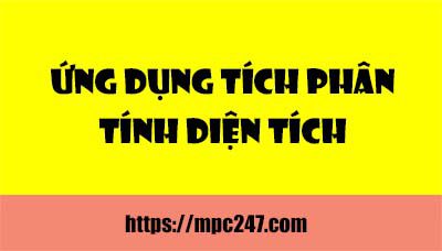 Ứng dụng tích phân tính diện tích 3