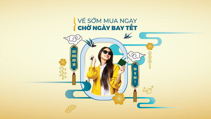 Vé máy bay Tết Giáp Thìn 2024